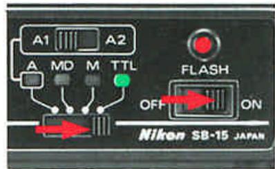 NIKON F301 - PHOTOGRAPHIE AU FLASH EN MODE AUTOMATIQUE TTL - 3