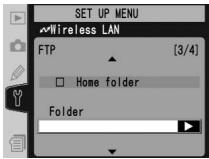 NIKON WT-2 - FTP Menu, Page 3/4 - 3