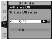 NIKON WT-2 - Configuring the WT-2 - 1