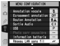 NIKON WT-2 - Étape 2 - Sélectionner PTP - 3