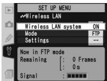 NIKON WT-2 - The Status Display - 1