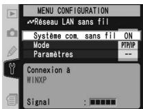 NIKON WT-2 - Affichage de l'état - 1