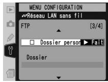 NIKON WT-2 - Menu FTP, page 3/4 - 1