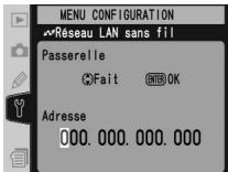 NIKON WT-2 - Menu TCP/IP, page 2/3 - 5