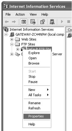 NIKON WT-2 - Creating an FTP Site - 1