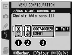 NIKON WT-2 - Configuration à l'aide de l'Assistant connexion - 4