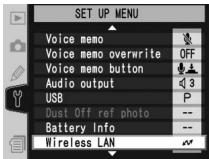 NIKON WT-2 - Step 2—Select PTP - 3
