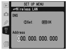 NIKON WT-2 - TCP/IP Menu, Page 2/3 - 14