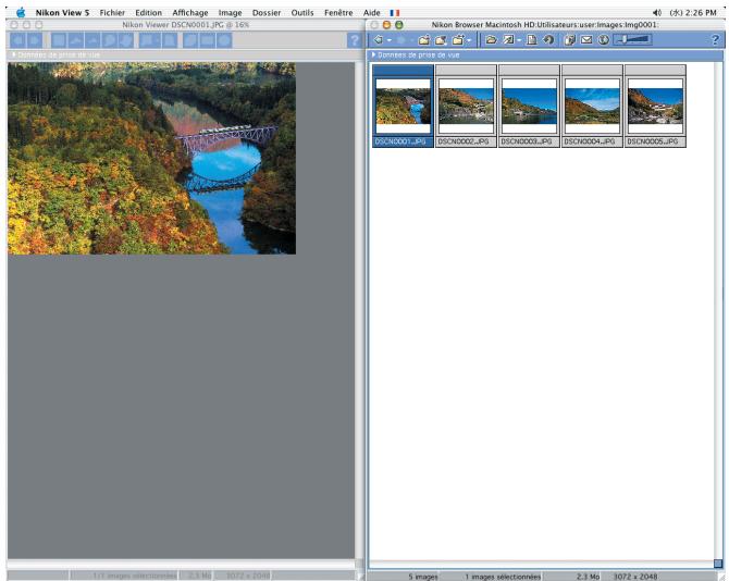 NIKON VIEW 5.5 - Fenêtre - 2