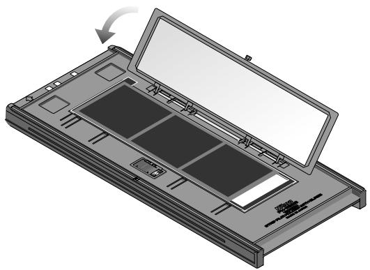 NIKON FH-869G - Utilisation du portefilm recouvert d'un verre FH-869G pour film Brownie : PRECAUTIONS A PRENDRE - 5