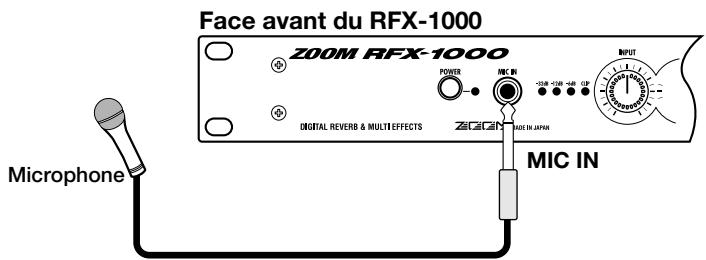 ZOOM RFX1000 - Connexions de base - 1