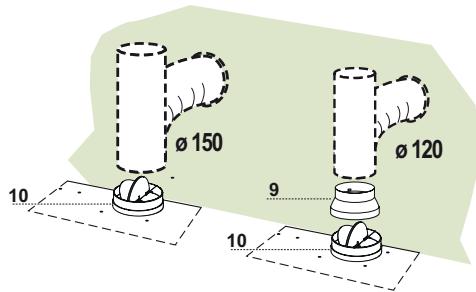 AEG-ELECTROLUX DD8694-M - Branchement avec un tube de 0120 - 1