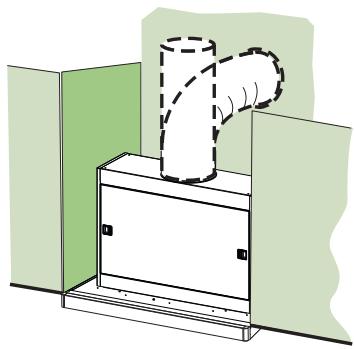 AEG-ELECTROLUX DF 7290 - SORTIE DE L'AIR EN VERSION EVACUATION - 1