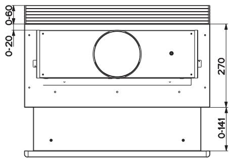AEG-ELECTROLUX DF 7290 - Encombrement - 2