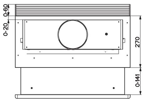 AEG-ELECTROLUX DF 7290 - Ingombro - 2
