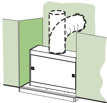 AEG-ELECTROLUX DF 7290 - ANSCHLUSS BEI ABLUFTBETRIEB - 1
