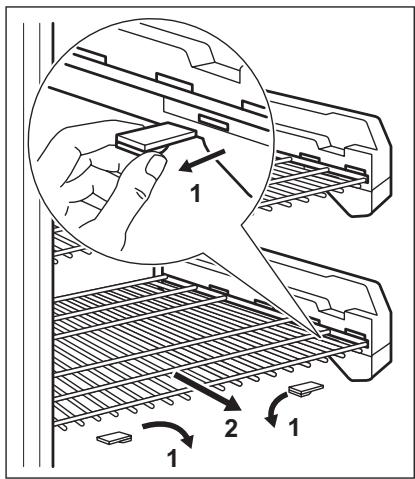 AEG-ELECTROLUX SG255N - REMOVAL OF FREEZING BASKETS AND WIRE SHELVES FROM THE FREEZER - 2