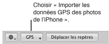 APPLE APERTURE 3.3 - Pour associer des informations d'emplacement aux photos prises avec un appareil iOS doté d'une option GPS - 1