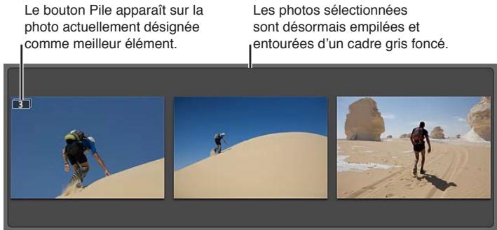 APPLE APERTURE 3.3 - Pour créer une pile manuellement - 1