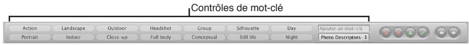 APPLE APERTURE 3.3 - Vue d'ensemble des mots-clés - 3