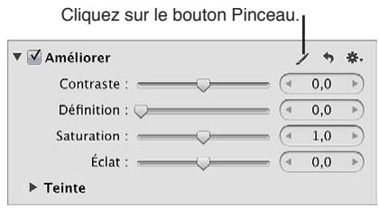APPLE APERTURE 3.3 - Pour effacer des coups de pinceau - 3