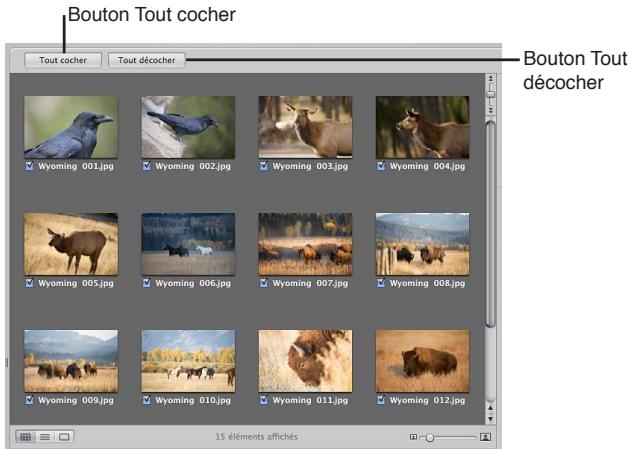 APPLE APERTURE 3.3 - Procédez de l'une des manières qui suivent. - 3