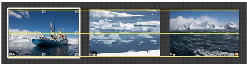 APPLE APERTURE 3.3 - Pour aligner manuellement des photos - 1