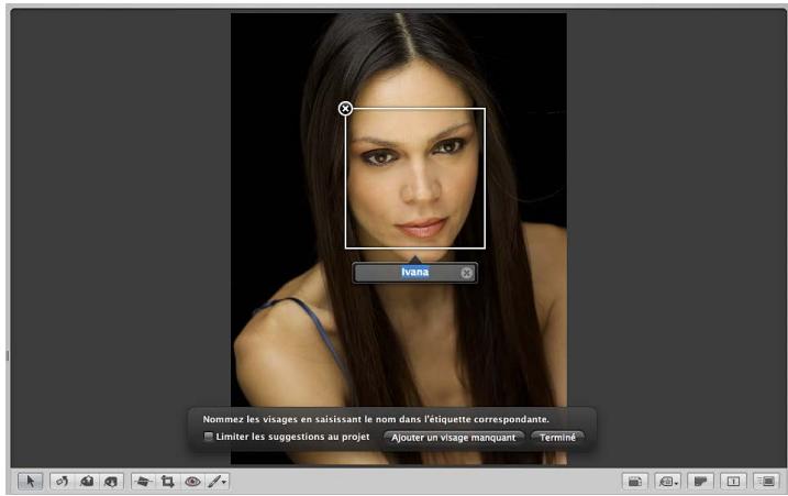 APPLE APERTURE 3.3 - Vue d'ensemble de la fonctionnalité Visages - 2