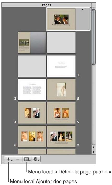 APPLE APERTURE 3.3 - Ajout de pages individuelles à un livre - 1