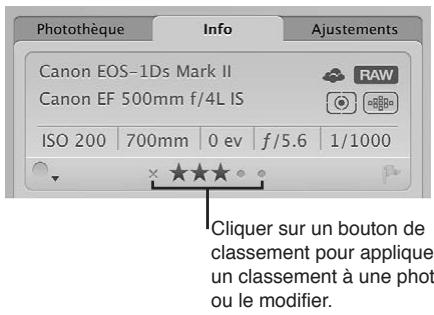 APPLE APERTURE 3.3 - Vue d'ensemble du système de classement d'Aperture - 4