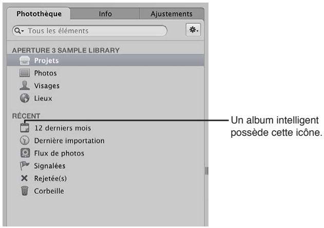 APPLE APERTURE 3.3 - Vue d'ensemble des albums intelligents - 1