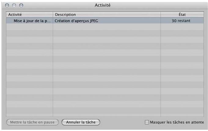 APPLE APERTURE 3.3 - Pour arrêter la création des aperçus - 1