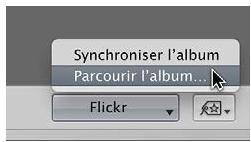 APPLE APERTURE 3.3 - Pour consulter un album Flickr publié - 1