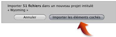APPLE APERTURE 3.3 - Pour importer des photos depuis un appareil photo ou un lecteur de carte dans Aperture - 5
