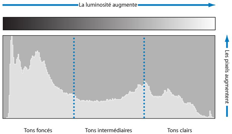 APPLE APERTURE 3.3 - Vue d'ensemble des histogrammes - 1