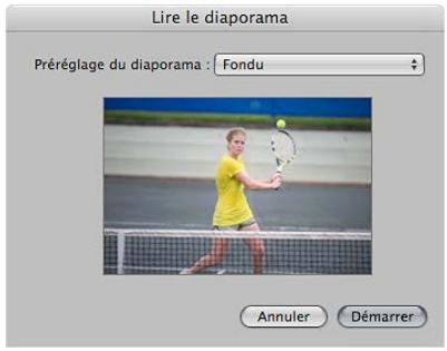 APPLE APERTURE 3.3 - Pour créer et lire un diaporama - 1