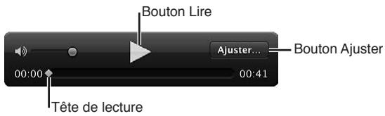 APPLE APERTURE 3.3 - Utilisation de l'audio et de la vidéo dans le visualiseur - 2