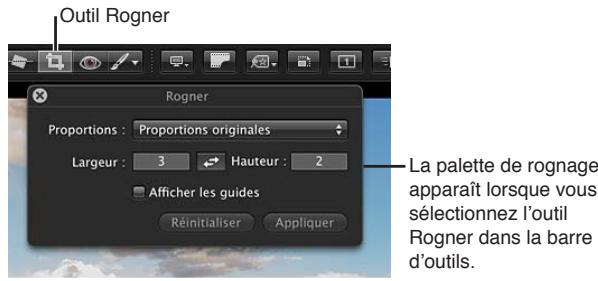 APPLE APERTURE 3.3 - Pour ouvrir la palette d'un outil d'ajustement - 1