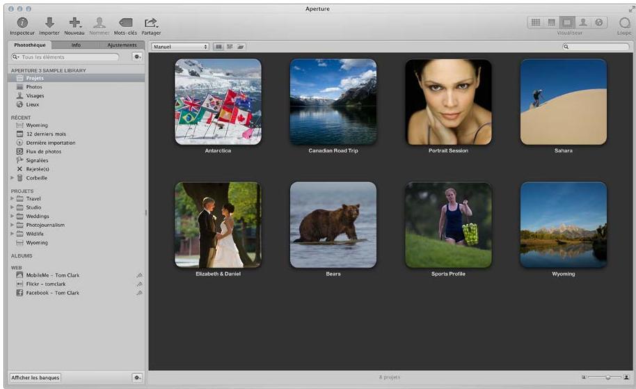 APPLE APERTURE 3.3 - Présentation d'Aperture - 1
