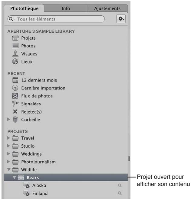 APPLE APERTURE 3.3 - Définition des projets - 1
