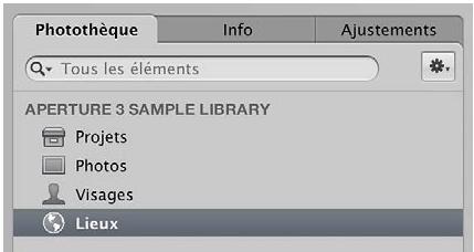 APPLE APERTURE 3.3 - Procédez de l'une des manières suivantes : - 1
