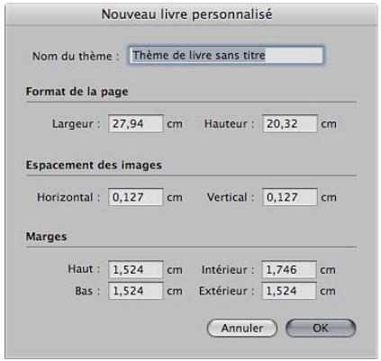 APPLE APERTURE 3.3 - Pour créer un thème personnalisé - 1