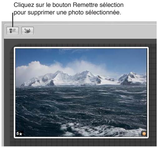 APPLE APERTURE 3.3 - Pour retirer une photo de la table lumineuse - 1