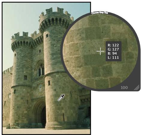 APPLE APERTURE 3.3 - Pour définir la teinte des tons foncés d'une image - 4