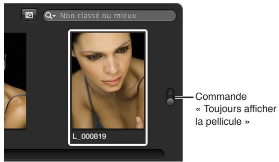 APPLE APERTURE 3.3 - Pour afficher et déplacer la pellicule - 1