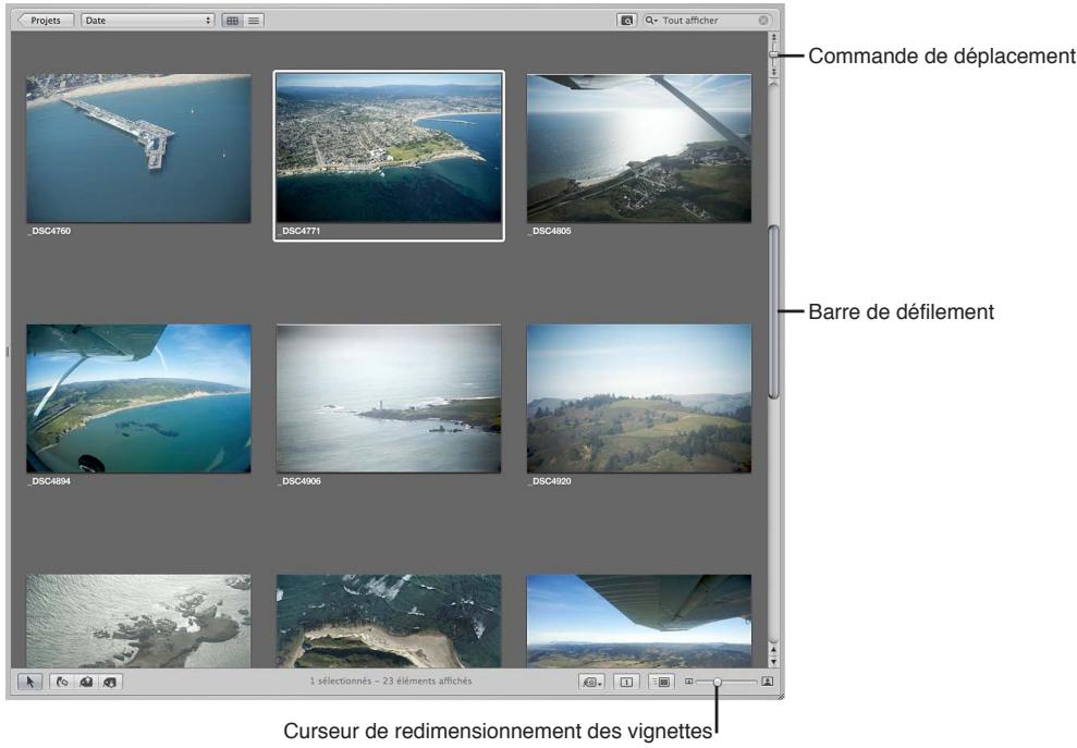 APPLE APERTURE 3.3 - Utilisation des photos en présentation en grille - 1