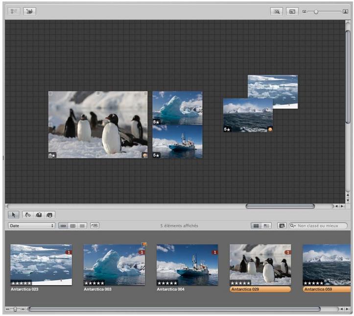 APPLE APERTURE 3.3 - Vue d'ensemble de la table lumineuse - 1
