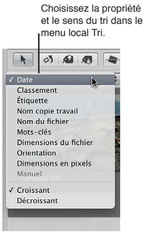 APPLE APERTURE 3.3 - Réorganisation et tri des photos dans le navigateur - 1