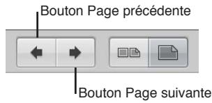 APPLE APERTURE 3.3 - Pour afficher une page spécifique d'un livre - 2
