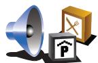 TOMTOM ECLIPSE (AVN2210P/AVN2227P) - Comment puis-je programmer des avertissements pour des PI ? - 1